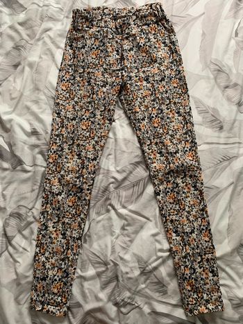 Pantalon à motifs