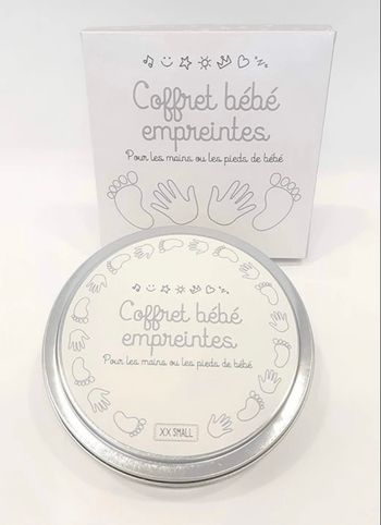 Coffret bébé empreintes