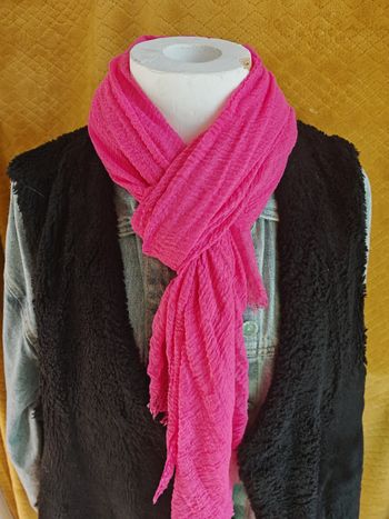 Écharpe légère - Rose