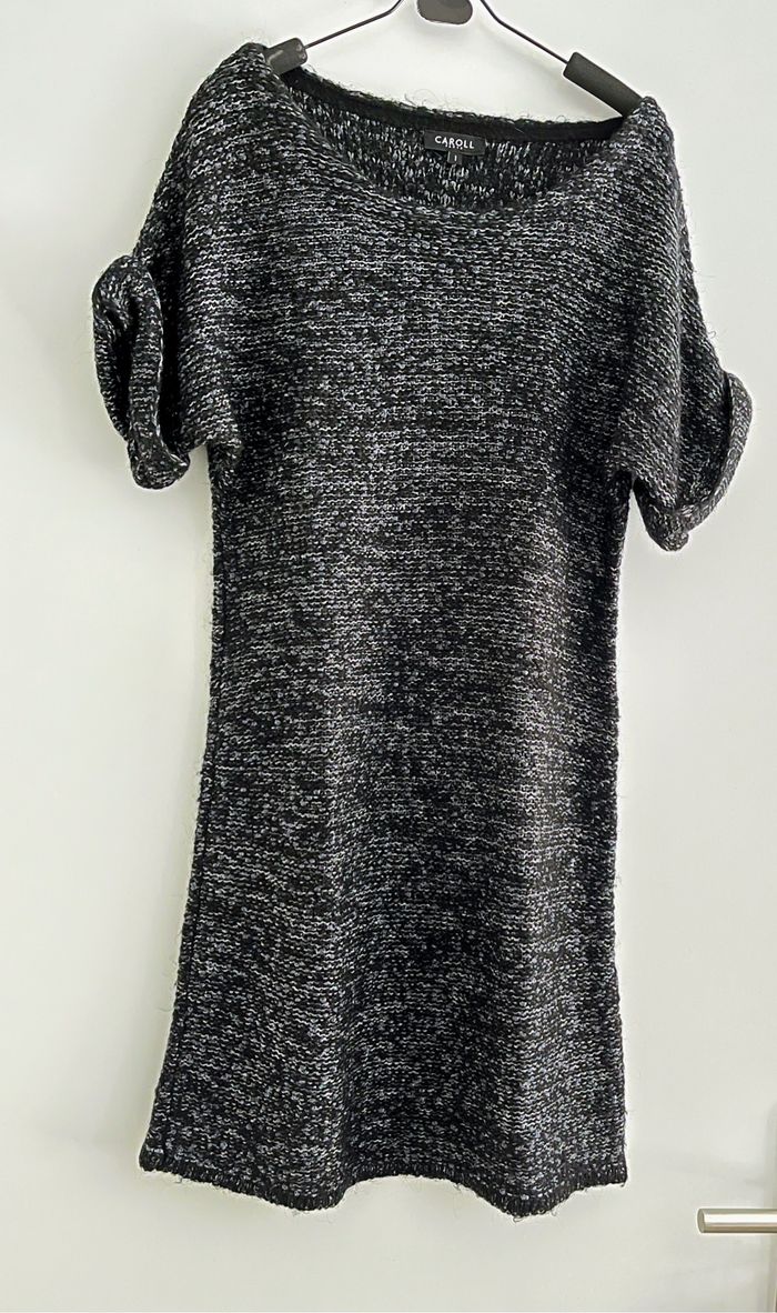 Magnifique robe-pull Caroll taille 1