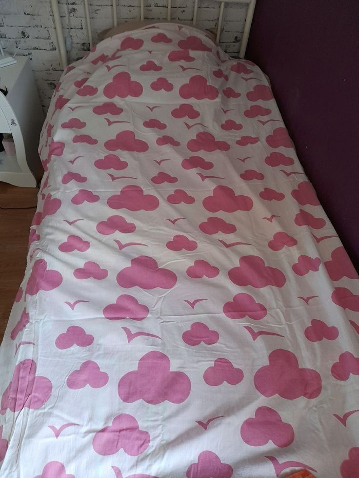 Housse de couette,drap housse et taie d oreiller - photo numéro 2