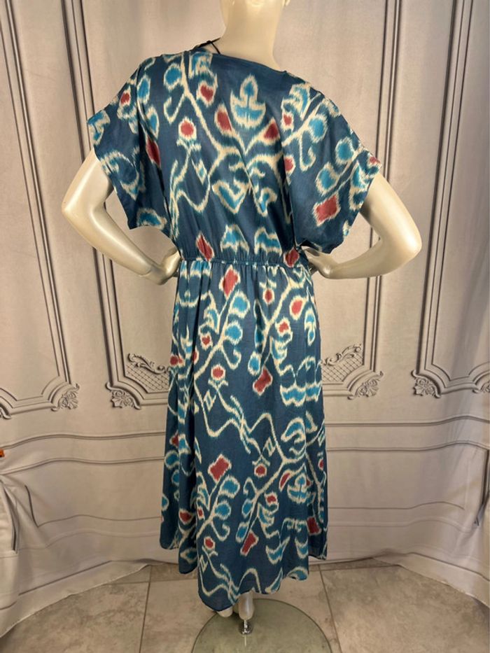 Robe longue Légère Bleu Diega S neuve - photo numéro 7