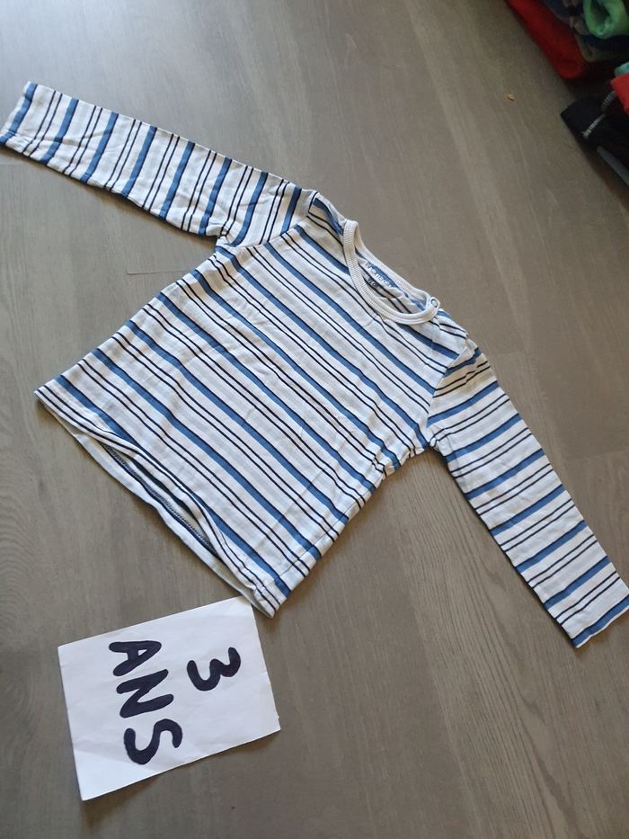 Maillot t-shirt 3ans garçon - photo numéro 2