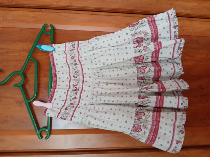 Jupe motif provençal 8 ans