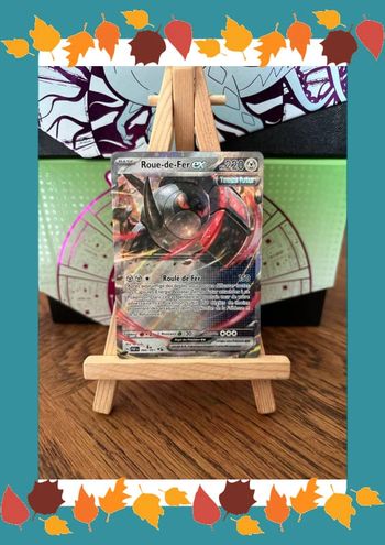 Carte Pokémon roue de fer ex 66/91 destinee a paldea