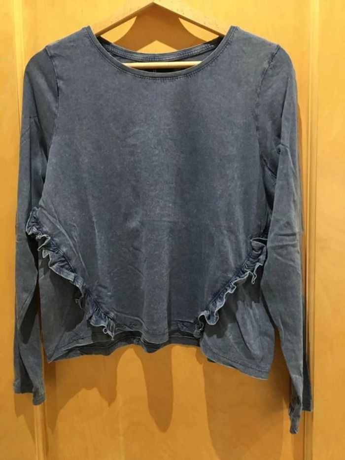 Teeshirt bleu Reserved - photo numéro 2