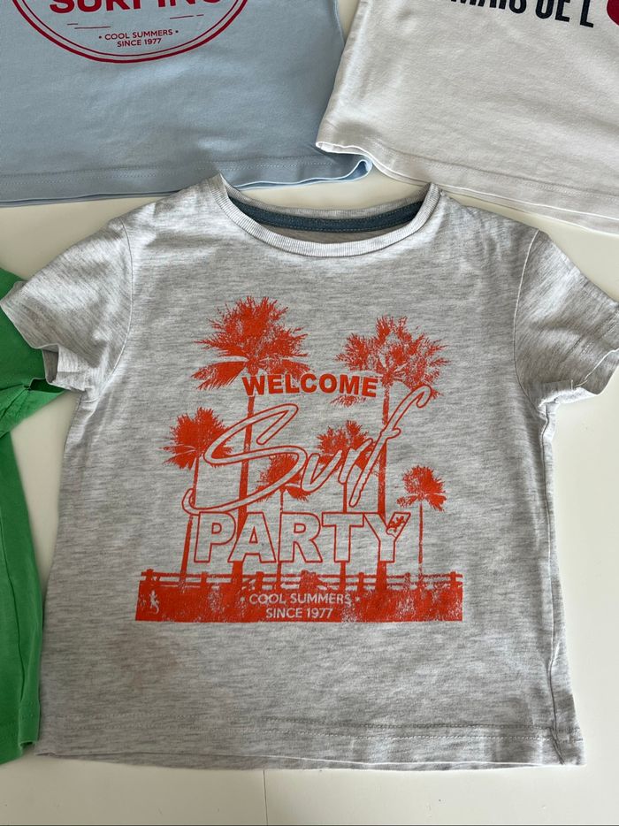 Lot de 5 t-shirts Cyrillus 3 ans - photo numéro 7