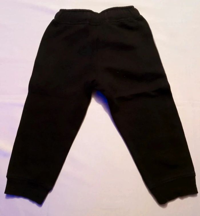 Jogging garçon noir et bleu. - photo numéro 2