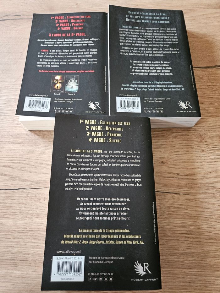 La 5ème vague de Rick Yancey (3 tomes) - photo numéro 5