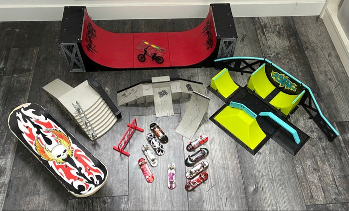 Jeux rampes skateboard skatepark