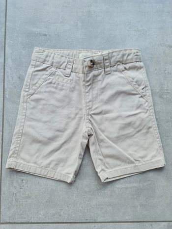 Short chino cérémonie 4-5 ans