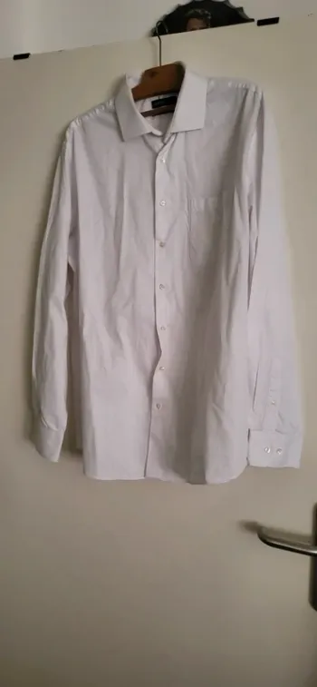 Chemise blanche homme