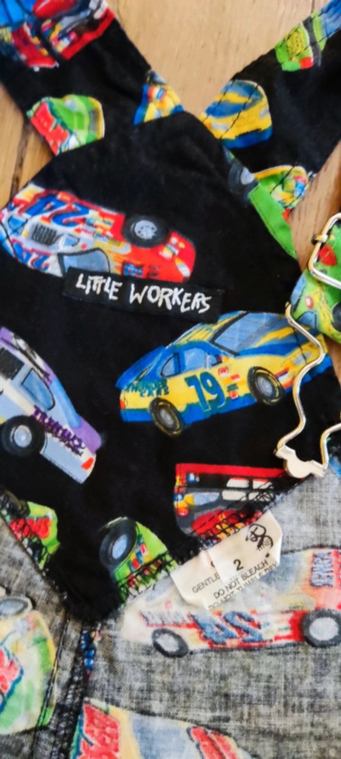 Salopette style jean 2 ans - photo numéro 2