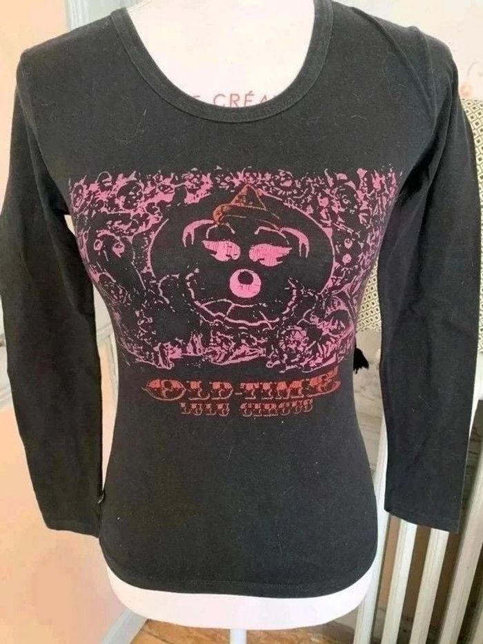 Tee shirt Lulu castagnette manches longues