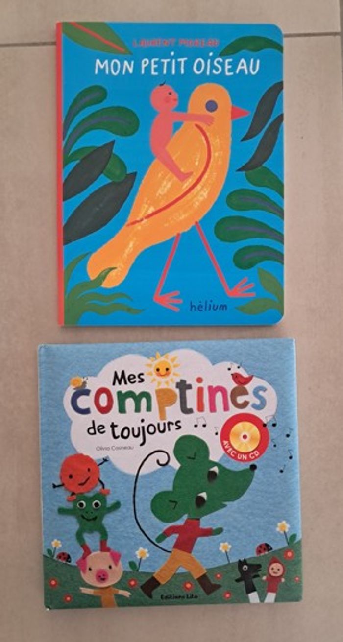 2 livres jeunes enfants