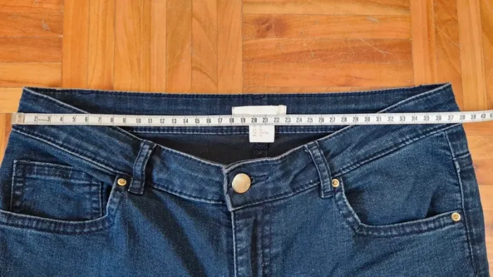 Jeans femme taille basse h&m  T40 - photo numéro 10