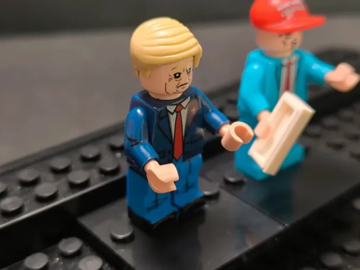 figurines type Lego Donald Trump - photo numéro 2