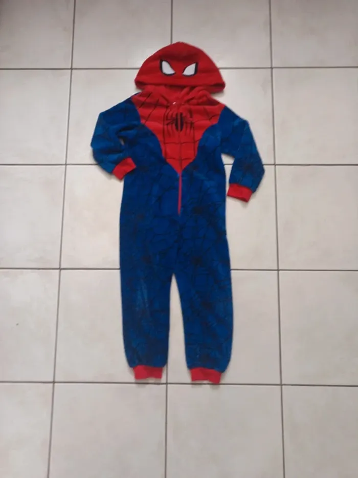 Combinaison polaire spider man
