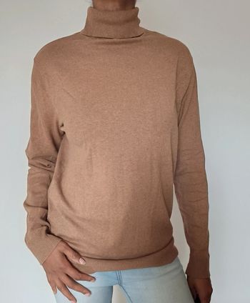 Pull col roulé T.M