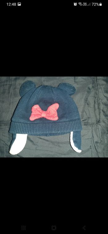 Bonnet bébé fille 6-9 mois (c3)