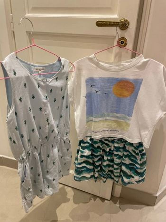 Lot été fille 12 ans Zara