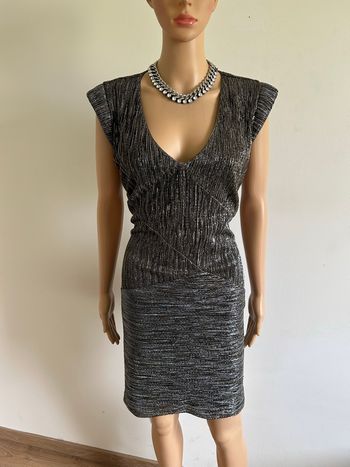 Robe brillante à manches courtes Morgan taille L excellent état