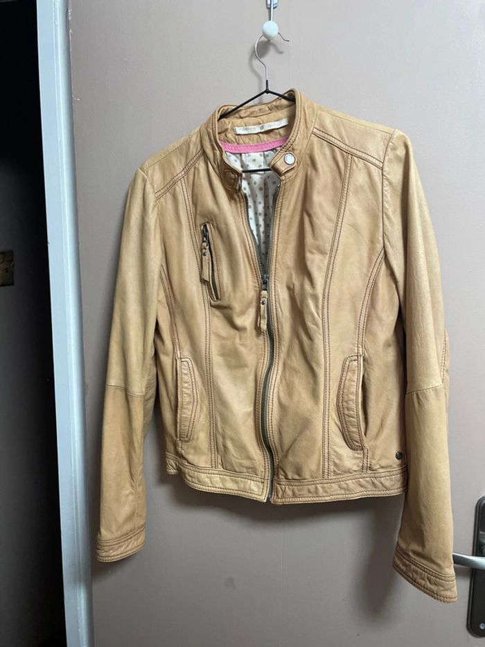 Veste en cuir