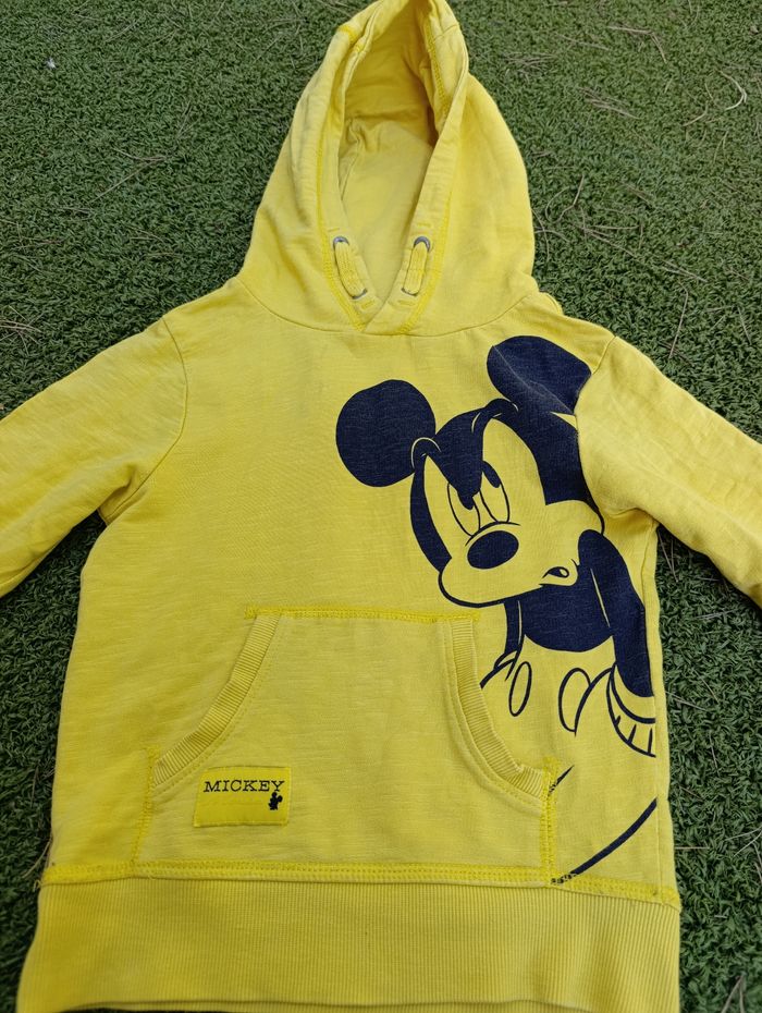 Sweat-shirt à capuche Mickey garçon/fille - photo numéro 5