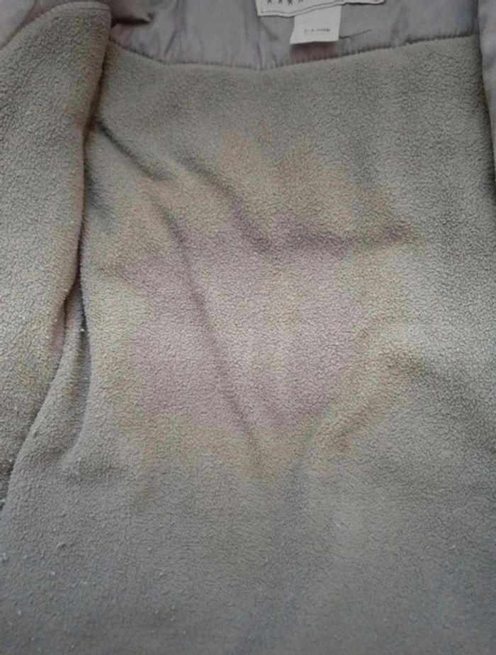Manteau à capuche kaki Pocopiano 3 - 4 ans - photo numéro 10