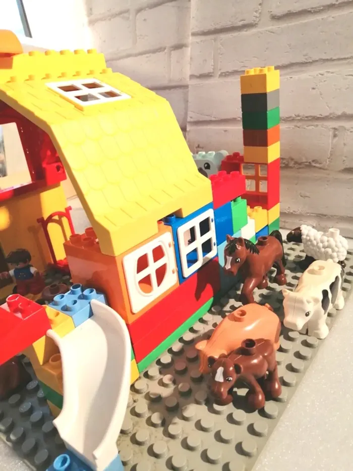 Lego duplo briques plaque figurines - photo numéro 7