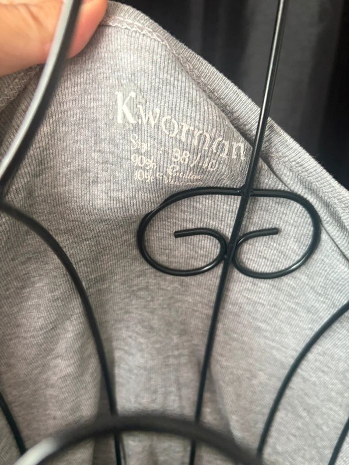 Débardeur gris KWoman - Taille 38/40 - photo numéro 3