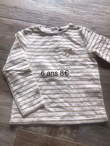 Teeshirt 6 ans