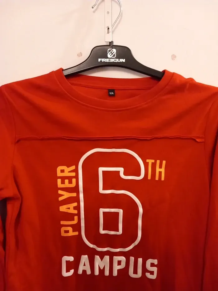 T shirt manche longue 12 ans - photo numéro 2