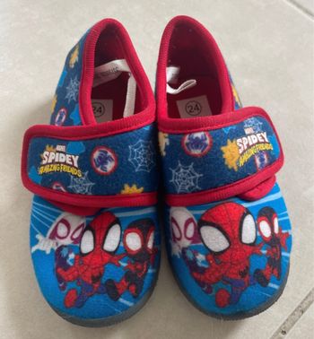 Chaussons spidey 