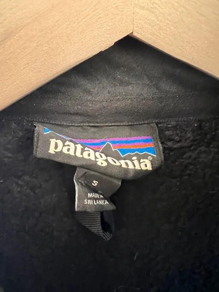 Polaire grise sans manches homme Patagonia taille S chaleco polar gilet pile ärmellose Fleece Herren - photo numéro 4