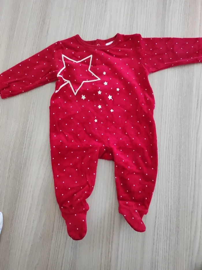 Lot 3 pyjamas 3 mois - photo numéro 2