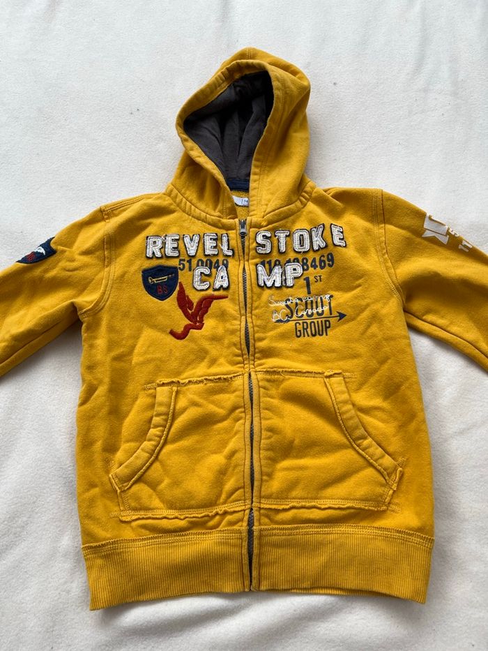 Veste zippée 7 à 8 ans