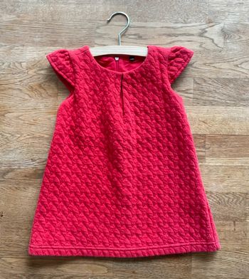 Robe rouge 23 mois