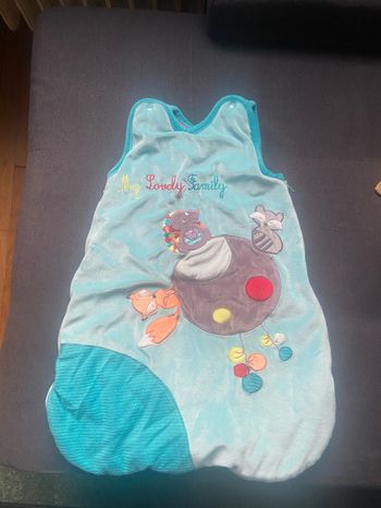 Gigoteuse/turbulette bleue