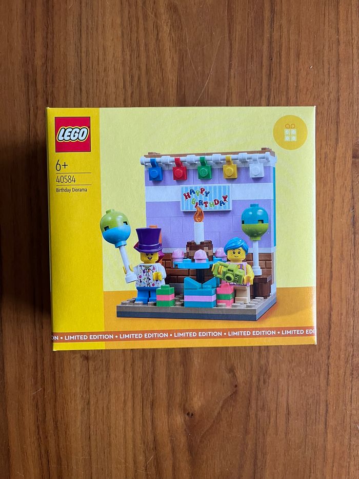 Lego 40584 (Limited Edition) - Diorama d'anniversaire (Neuf et scellé)