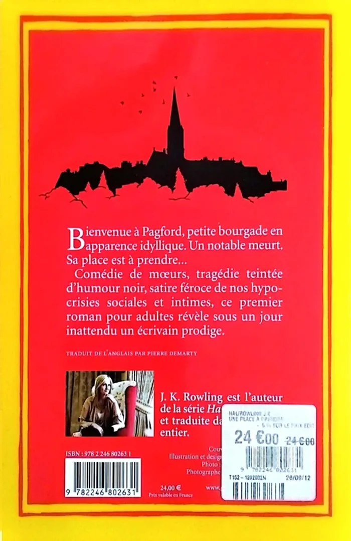 Une place à prendre, J.K.Rowling - photo numéro 3