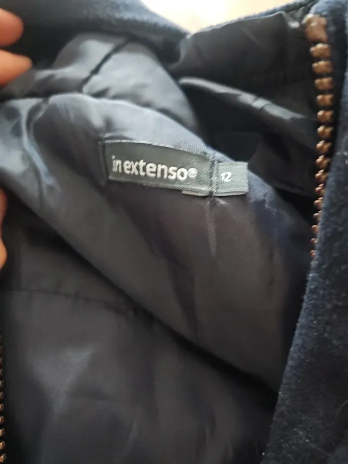 Manteau pour garçon taille 12 ans marque inextenso - photo numéro 5