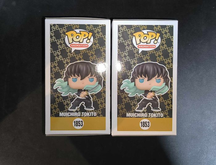 Lot 2 Figurines Funko Pop / Muichiro Tokito 1853 / Demon Slayer / ( 1 Chase + 1 Normal ) - photo numéro 4