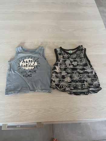 Lot de 2 débardeurs