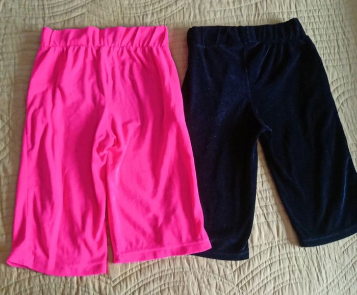 Lot de 2 pantacourts velours 8 ans - photo numéro 2