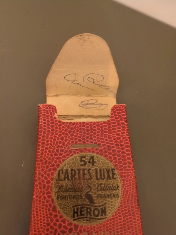 jeu cartes luxe héron - photo numéro 5