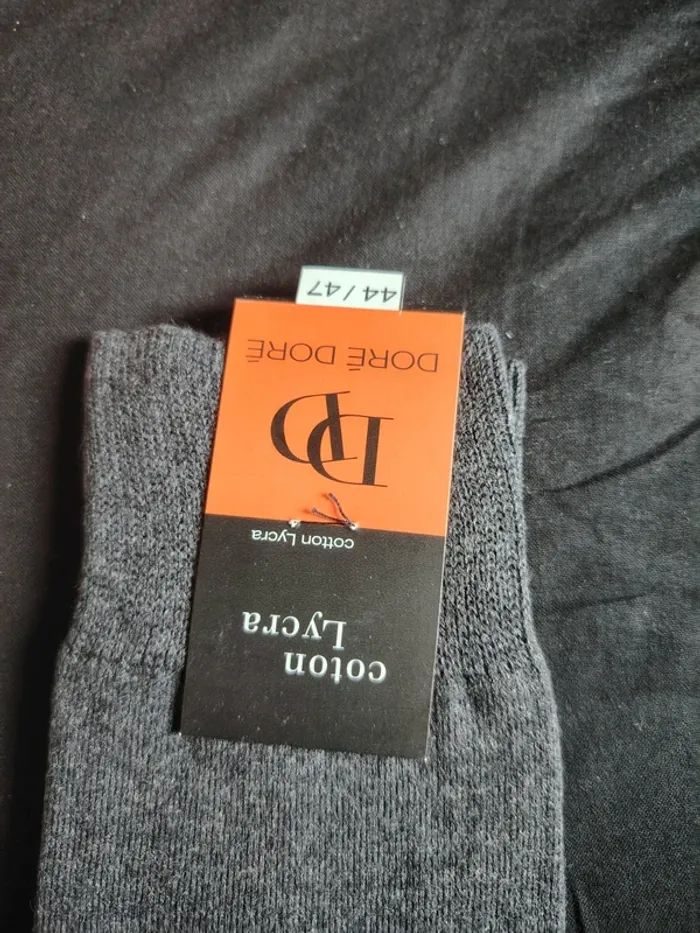 Chaussette doré doré 44/47 - photo numéro 3