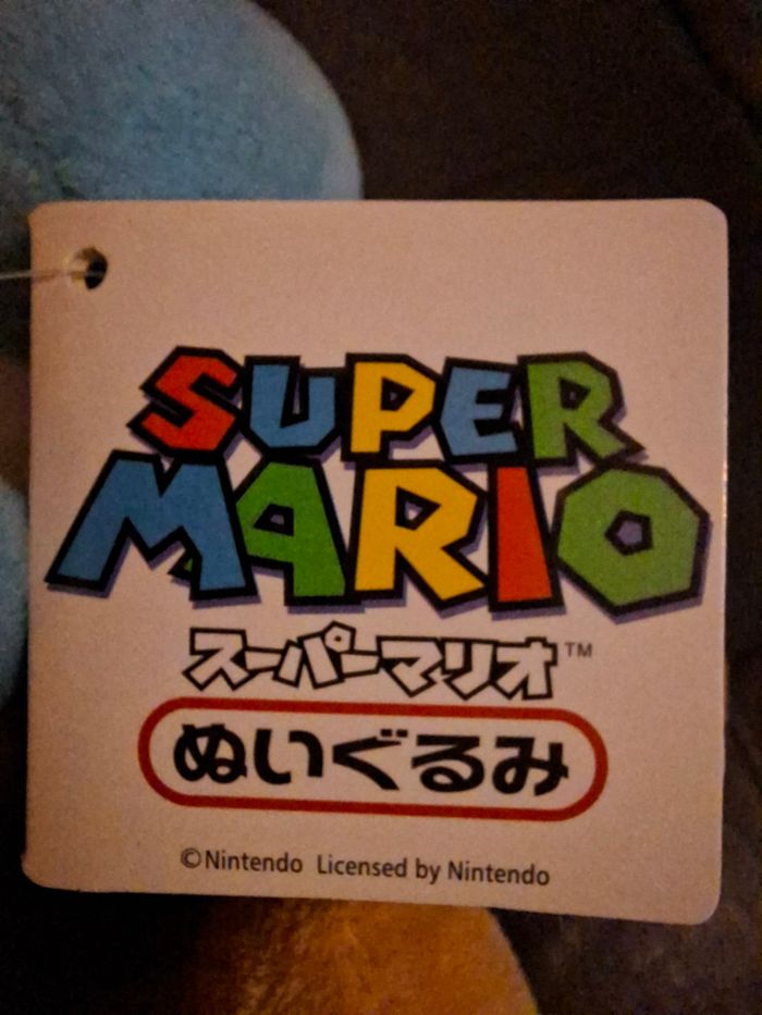 Peluche Yoshi Bleu - Collection Officielle Nintendo San-Ei (Neuve avec étiquettes) - photo numéro 7