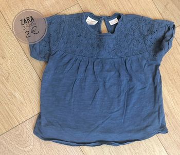 Tee-shirt Zara marine en 3ans