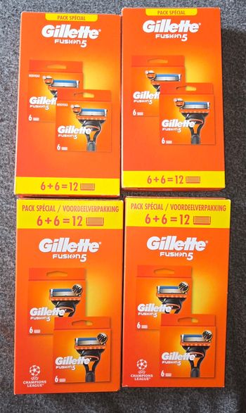 Gillette lames fusion